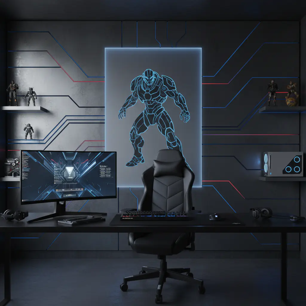 Stahlwelt Studio Hintergrund